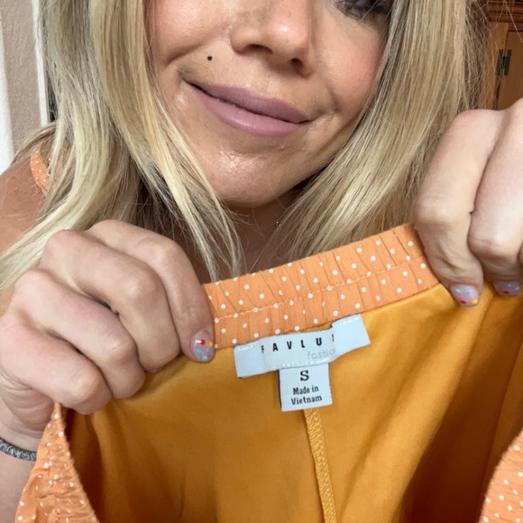 Orange short set - Picture 3 of 4